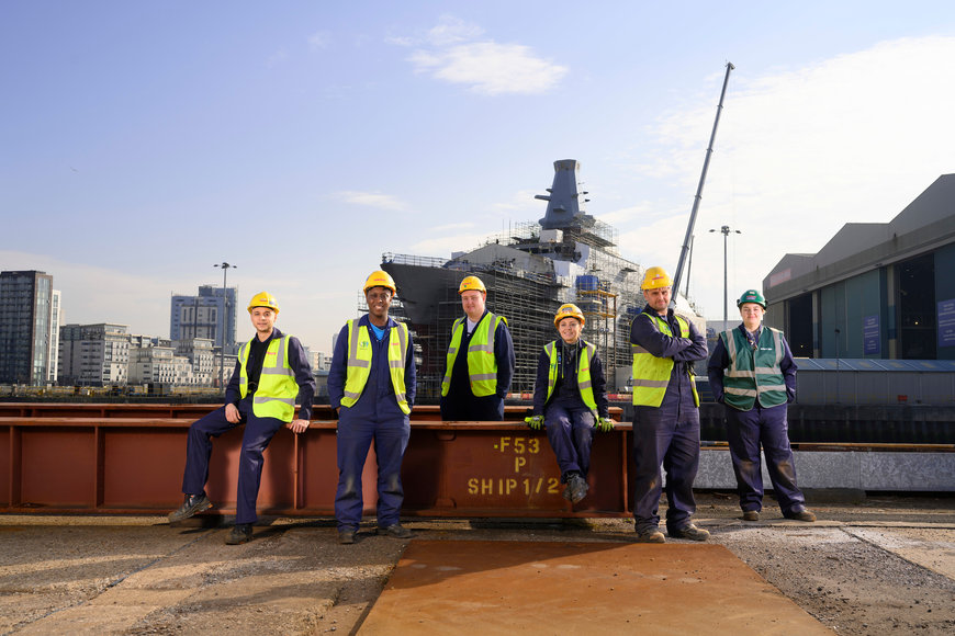 Construction of Royal Navy's fourth Type 26 frigate begins